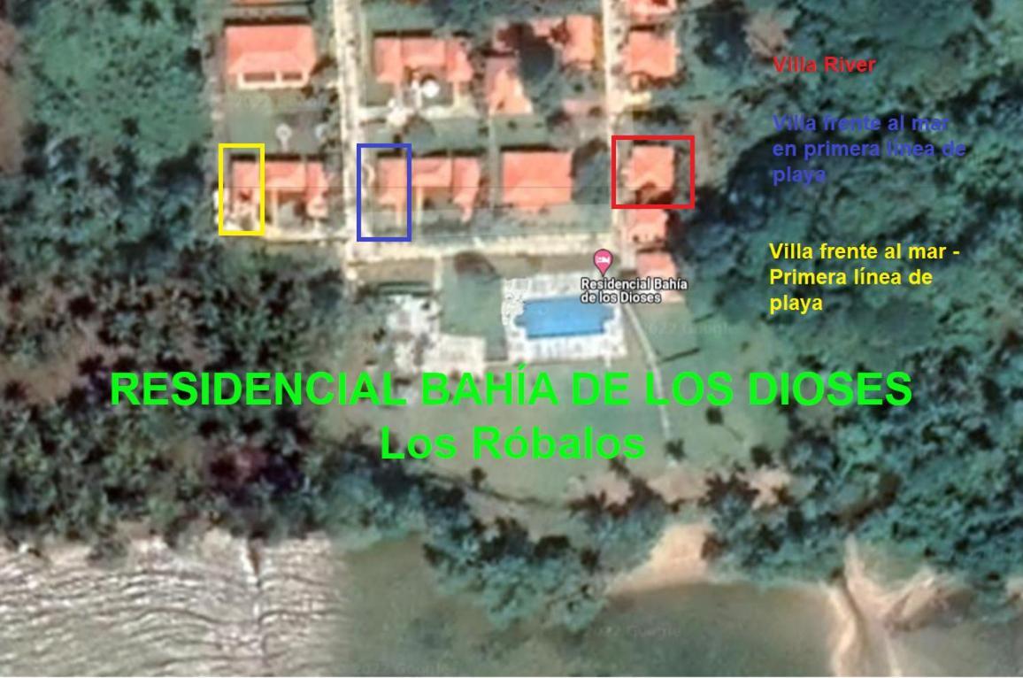 Villa Frente Al Mar - Primera Linea De Playa Los Robalos Exterior foto